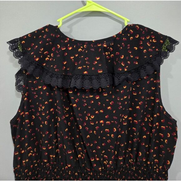 🐢 City Chic Black and Yellow-Size 18- Midi Dress. Like New! - Picture 3 of 13